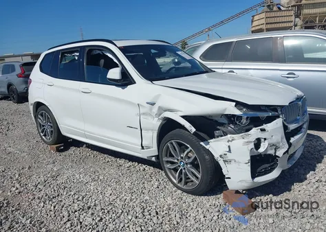 2017 BMW X3 xDrive35I из США, поврежденный, VIN 5UXWX7C50H0S19508